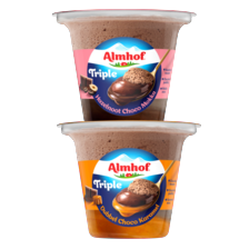 Almhof triple dubbel choco karamel of hazelnoot choco mokka